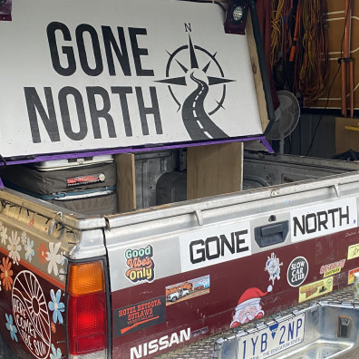 Gone north