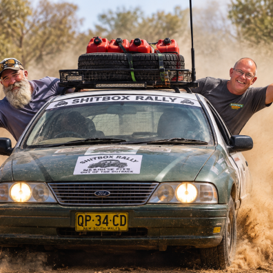 Old mates on the loose